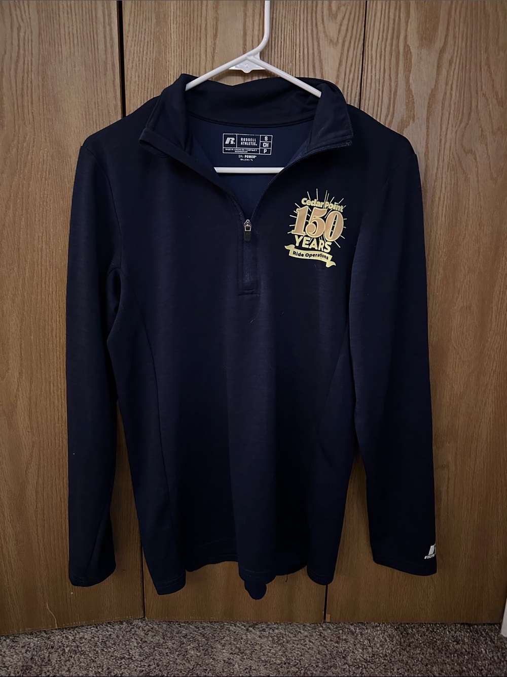 Cedar Point 150 quarter zip jacket